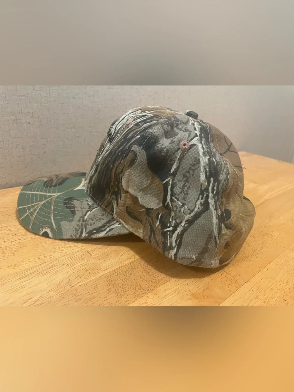 Vintage Camo California Hunter Education Ball Cap Quail